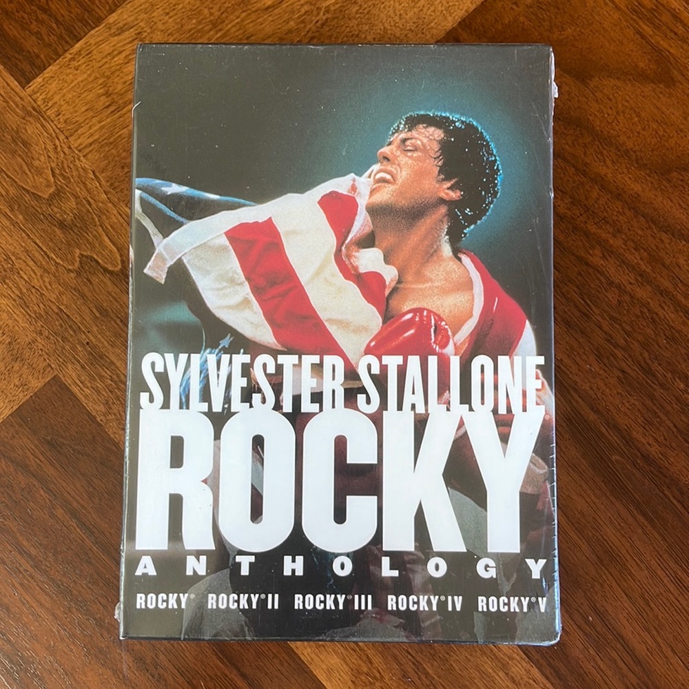 NEVER OPENED ROCKY SYLVESTER STALLONE MOVIE ANTHOLOGY DVD SET - ROCKY I - V